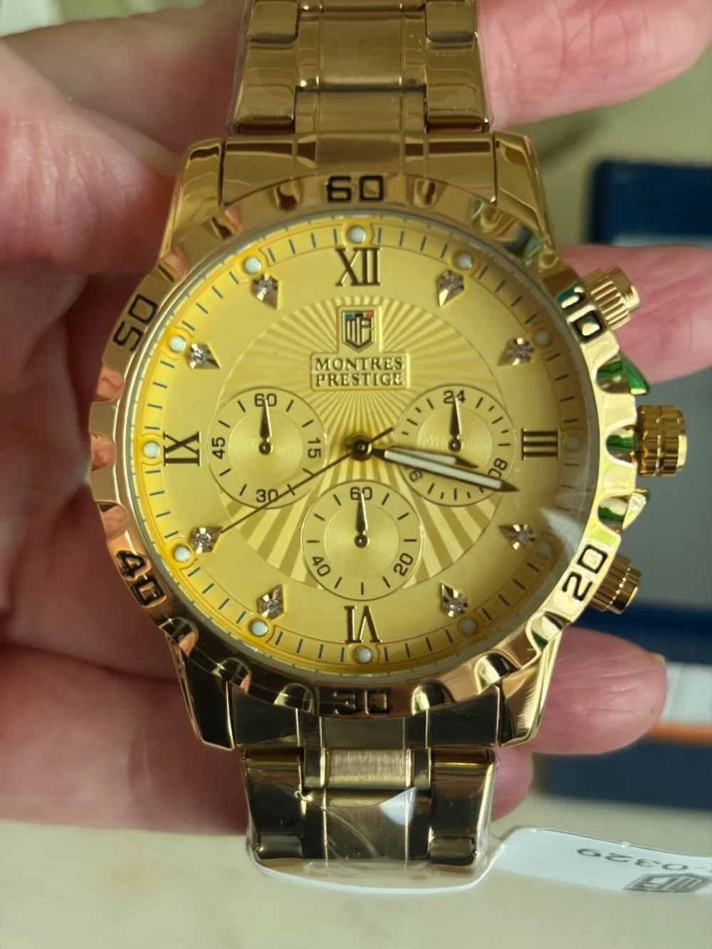 Montres Prestige X Invicta Men's Watch - 43.5mm, Gold (MPW-0312)